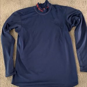 Vintage Nike turtleneck Broncos nfl large football